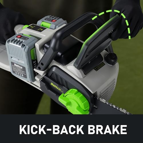16" Brushless Cordless Chainsaw, Battery Powered Chain Saw - size: 16 inch Handheld