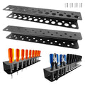 2Pack Screwdriver Organizer Wall Mounted, Heavy Duty Rustproof Tool Organiz