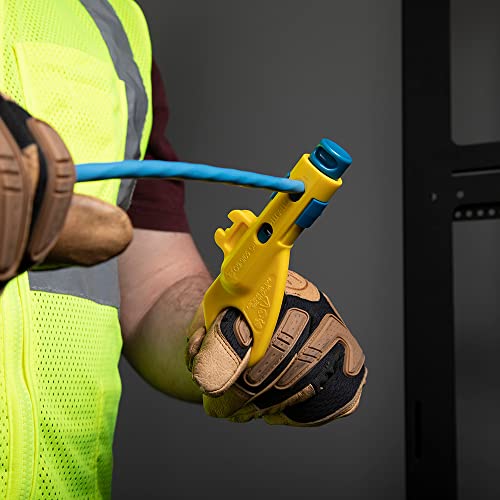 Klein Tools VDV110-295 Data and Coaxial Cable Combination Radial Stripper - style: Twisted Pair and COAX Prep Tool