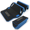 Foldable Mechanic Kneeling Pad,22.44" Wide EVA Foam Mat,1 Pack,Blue - color: Blue & Black