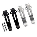 4-Pack Deep Carry Pocket Clips with 8 Screws