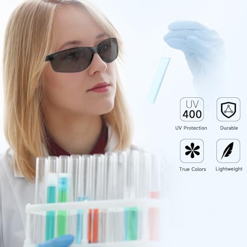 Salfboy 30 Pack Tinted Safety Glasses, Ansi Z87.1 Eye Protection Glasses - color: 118-30 Gray
