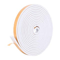 Kikerike Self Adhesive Foam Tape Weatherstrip 1/2in x 1/4in x 8.5Ft High Density Foam Insulation Strips Seal Weather Stripping with Strong Adhesive for Door and Window Sound Isolation Soundproofing - size: 1/2in x 1/4in x 8.5Ft