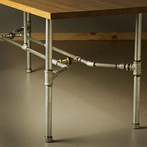 Everflow Supplies NPGS1200 Assortment of Standard Runs with 11 Galvanized Nipples with a Diameter of 1/2"