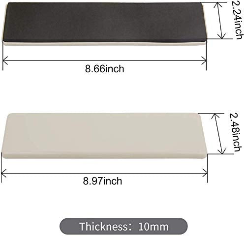 Ezprotekt Furniture Movers Sliders for Carpet 4Pcs Rectangle Carpet Sliders - color: Beige, size: 9" x 2.5"