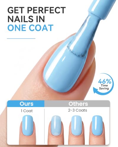 Makartt Pastel Gel Nail Polish Set 15ML: 6 High-Gloss Colors - color: Summer Spritz