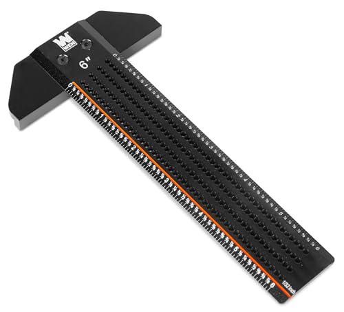 WEN 6-Inch T-Shaped Marking Ruler (ME806R) - style: 6-Inch Marking T-Ruler