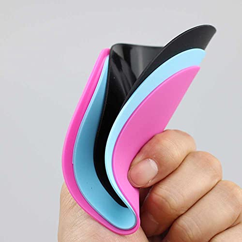 6 Pcs Silicone Nail Art Palette Nail Painting Mat Nail Polish Color Mixing Palette Drawing Color Palette Manicure Tool