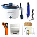 Ksedcon Electric Wax Melting Pot with Spout for Candle Making 50 fl oz - size: wax melting pot 8pcs