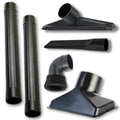 2 1/2 inch Attachments & Accessories 2.5 Wet Dry Vac - Extension Wands, Floor Brush, Dust Brush, Crevice Tool, Utility Nozzle, Compatible with Shop Vac - 6-Pack Attachments - size: 6-Pack Attachments