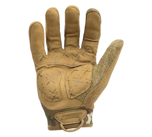 Ironclad Tactical Impact Camo Gloves - size: X-Large