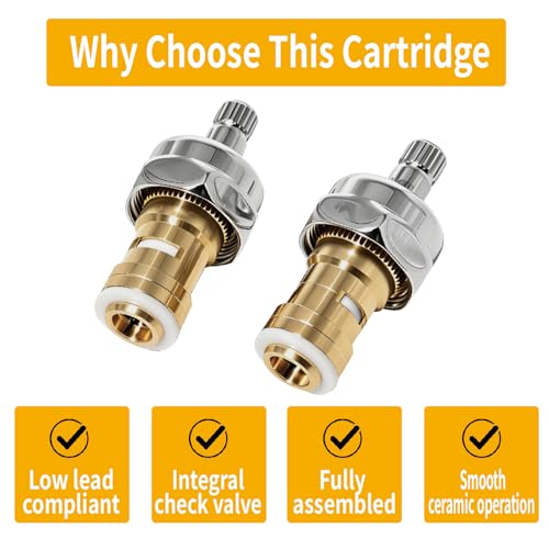 21-308L & 21-309L Valve Repair Kit–Cold & Hot 1/4 Turn Ceramic Cartridge
