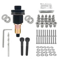 Rivet Nut Tool,Hand Nuts Riveter Installation Tool Set,Rivet Nuts Tools Kit with a Drill Bit & Rivet Nuts and Flat Head Screw (M6-Rivet Nut Kit)