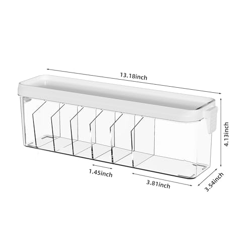 Desktop Charger Cord Storage Organizer Box Cable Organizer Box With Lid
