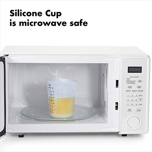 OXO Good Grips 4-Cup Squeeze & Pour Silicone Measuring Cup with Stay-Cool Pattern - size: 4 Cup, style: Cup