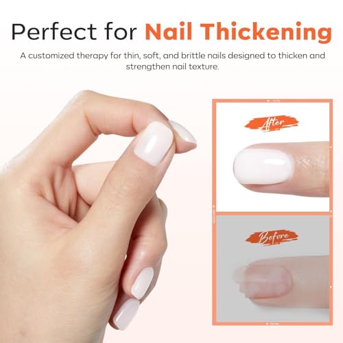 modelones Milky White Builder Nail Gel Rubber Base Coat Sheer White - color: Rubber Base Coat Milky White
