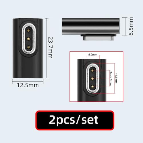 2pcs/lot USB Type-C to DC 5V 3-Pin Charging Adapter Compatible with Rokid AI Smart Glasses Style Smart Audio Sun Glasses - style: USB-C Female to 3Pin
