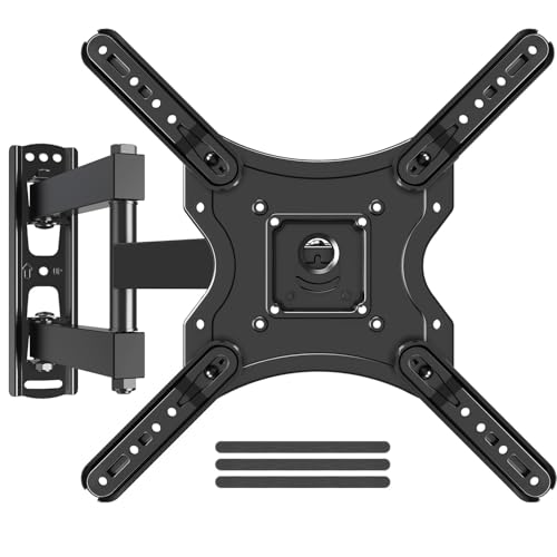 ELIVED Full Motion TV Wall Mount for 26-60" TVs, Max VESA 400x400, 77 lbs. - size: Arm: 16" TV: 26-60"