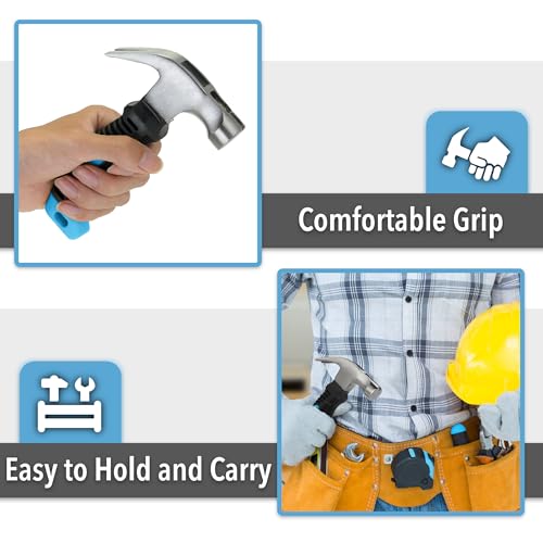 Mr. Pen- Claw Hammer, 8oz, Light Blue, Magnetic - color: Pastel Blue