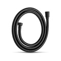 OFFO Shower Hose, Kink Free Stainless Steel Shower Hose Attachment Electroplating Handheld Shower Head Hose Flex Hoses Extension with Brass Insert & Nut for Pet Bathing Cleaning 80 in, Matte Black - color: Matte Black, size: 80 in