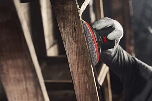 3M Xtract Pneumatic Random Orbital Sander, 88957, 6 in - size: 6 in, 3/32 in Orbit, style: Self-Generated Vacuum