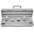 AideTek BOXALL40 40 Compartments w/lids Enclosure surface mount components assorted resistor capacitor - style: BOXALL40