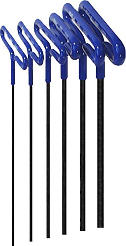 Eklind 50914 Cushion Grip Hex T-Key Set 14 Piece Set - INCH/MM, 9 inch arm