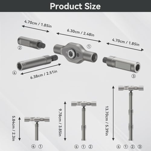 24 in 1 Magnetic Ratchet Screwdriver Set, Mini Precision Screwdriver Set with Case T Handle Ratchet Screwdriver Multipurpose Self-Assembly Tool Kit with Detachable Handle for Furniture Computer Laptop