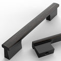 Asidrama 10 Pack 5 Inch(128mm) Oil Rubbed Bronze Cabinet Pulls Kitchen Cabinet Handles Cabinet Pulls Cabinet Hardware for Cupboard Drawer - color: Oil Rubbed Bronze, size: 5" Hole Center(128mm)