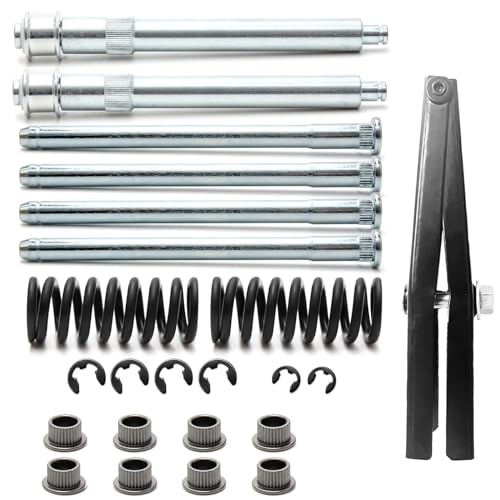 Ledaut Door Hinge Roller Pin and Bushing Repair Kits + Door Spring Tool Compatible with Chevrolet C1500 C2500 C3500 K1500 K2500 K3500 GMC Suburban Tahoe - size: 1500MJLTZ