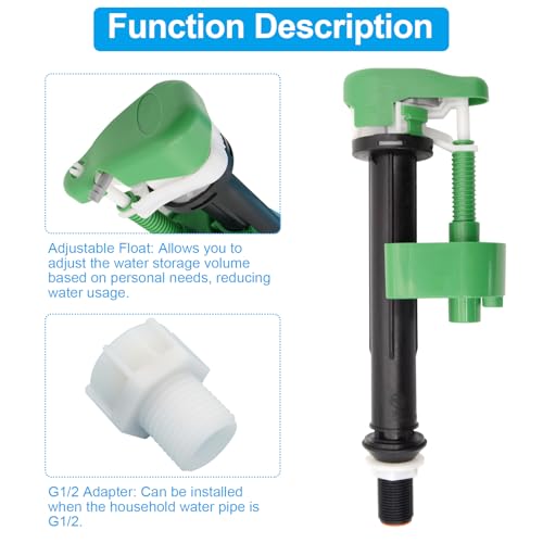 Toilet Fill Valve Replacement Parts for TOTO TTSU8130A