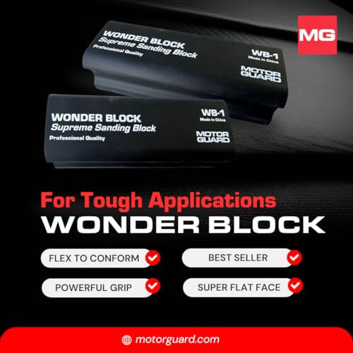 Motor Guard - Block Sanding Wonder Bar (WB1),One Size - style: Wonder Block