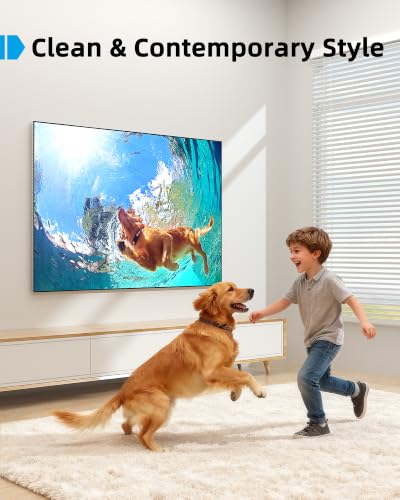 Supcline No Stud TV Wall Mount for Most 26-100 inch TVs Up to 200lbs - size: 26-100 inch