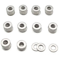 5/16" Stainless Flat Washers, 5/16" x 11/16" OD, 100 Pack - size: 5/16 (100)