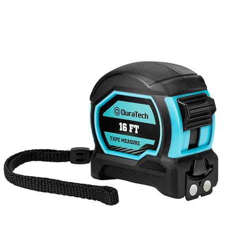 DURATECH 16FT Magnetic Double-Sided Tape Measure, Easy Read Measuring Tape - size: 16 FT, style: 1 Pack
