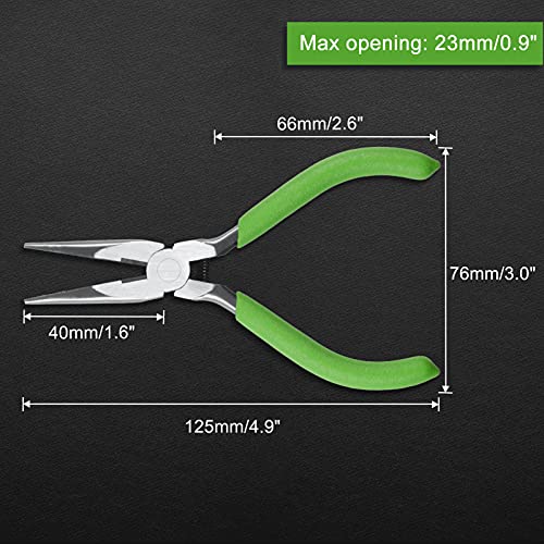 Long Fine Needle Nose Pliers with Cutter, Teeth, Chain Nose Pliers for Jewelry Making & Repair - style: Long Nose Pliers Thin