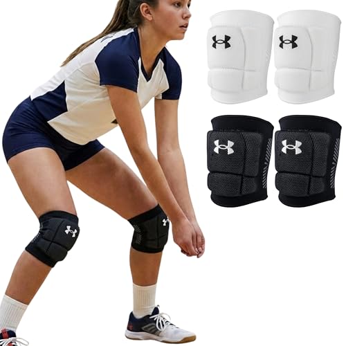 Under Armour Volleyball Knee Pads, Set of 2 - color: Black, size: Large