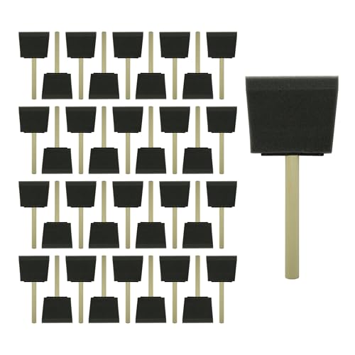 Poly Foam Brushes 3inch 36pcs, High Density Foam Paint Brush for Painting, Staining, Paint Sponges - size: 3inch 36pcs