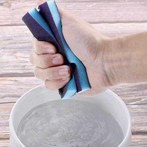 Sanding Sponge Grit Sanding Blocks, Washable and Reusable Sand Sponge Kit, 12 Pieces (Coarse Grade)