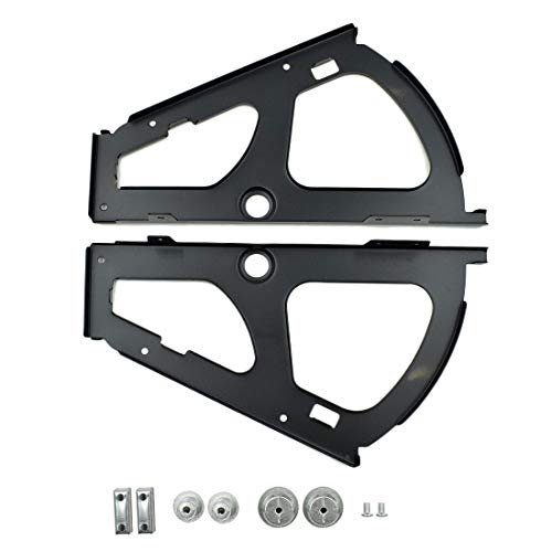 Shoes Drawer Cabinet Hinges, Stainless Steel, 2pcs - color: Black, size: 1 Layers