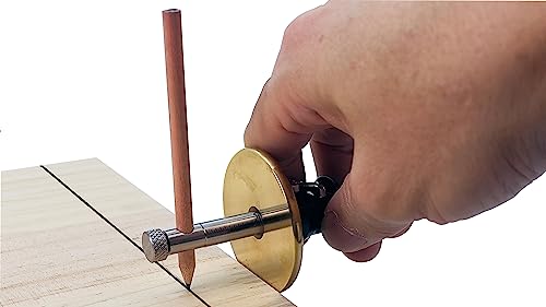 YOSELIN Marking Gauge Wheel Dovetail Jig with Lever Lock Inch/mm