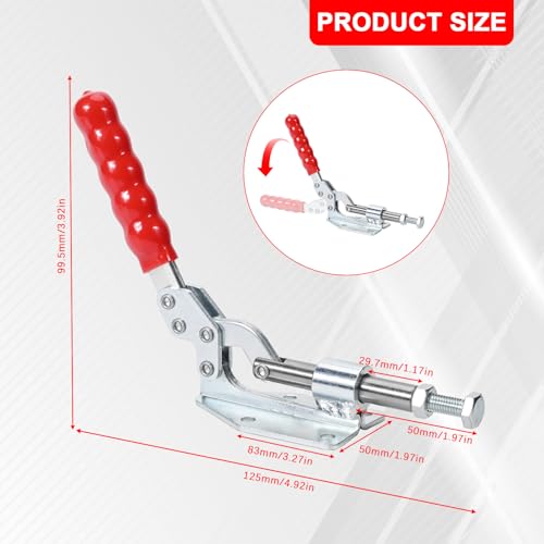 2-Pack, 36020 Push Pull Toggle Clamp, 396 lb Holding Capacity - style: 36020,2PK