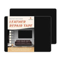 BSZHTECH Leather Repair Tape, Self-Adhesive Leather Repair Patch for Couch Furniture Sofas Car Seats, Advanced PU Vinyl Leather Repair Kit(Black,2Pcs 8.2X11 inch) - color: Black#1, size: 8.2X11IN
