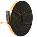 Kikerike Self Adhesive Foam Tape Weatherstrip 1/2In x 1/4In x 8.5Ft High Density Foam Insulation Strips Seal Weather Stripping with Strong Adhesive for Door and Window Sound Isolation Soundproofing - size: 1/2in x 1/4in x 8.5Ft