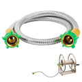 3ft Short Garden Hose with Female to Female Connector - size: 3ft