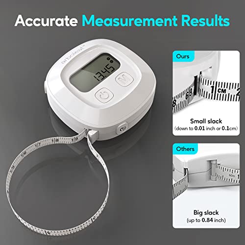 arboleaf Smart Body Measuring Tape with App, BMI and Body Fat Tracking