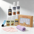 Premium Wood Furniture Care Set (12-Piece) - Includes Wood Cleaner & Water Mark Remover, Dark/Light Scratch Repair Kit & Furniture Care Oil | Friendly for Cabinets, Tables & All Wood Finished Surfaces - size: 14 PACK
