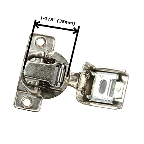 2 Pack Rok Grass TEC 864 108° 1-1/4" Overlay Soft Close Cabinet Hinges