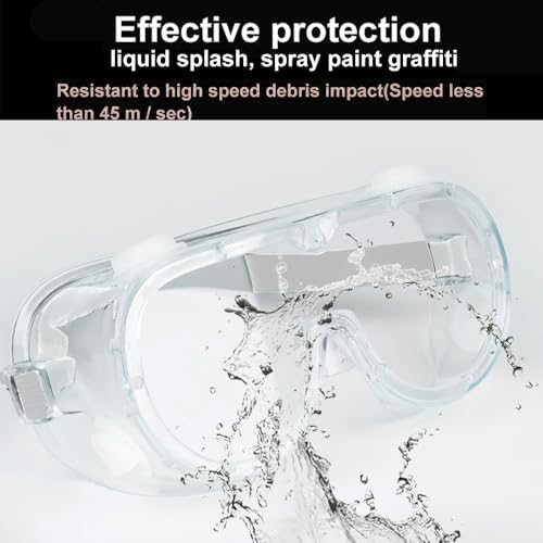 8 Pack Kid Science Goggles Bulk - Lightweight Polycarbonate Lenses and PVC Frame,Eye Protection for Kids