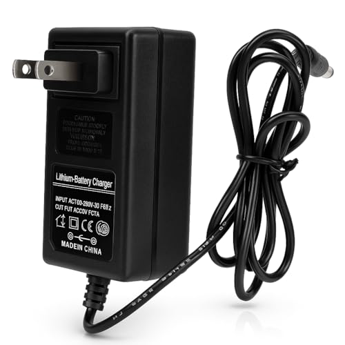 21V 2A Lithium Battery Charger, AC Battery Charger Adapter Supports Preventing Overvoltage with US Plug 100‑240V